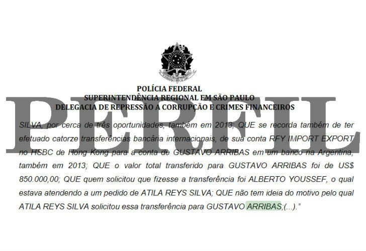 Estos son los documentos que complican al titular de la AFI ante la Justicia brasileña.