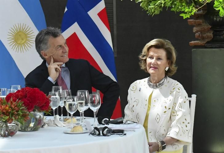 Almuerzo en el Museo de la Casa Rosada.