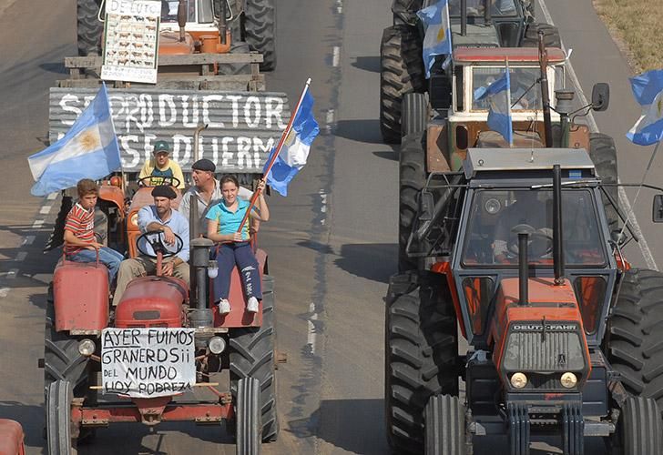 La resolución 125, como se conoció esa medida, desató una pelea que duró cuatro meses, con cortes de rutas y una sociedad en vilo por la pelea campo-gobierno.