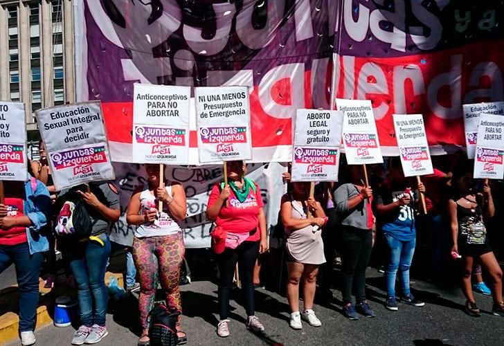 Movilización por el Día Internacional de la Mujer