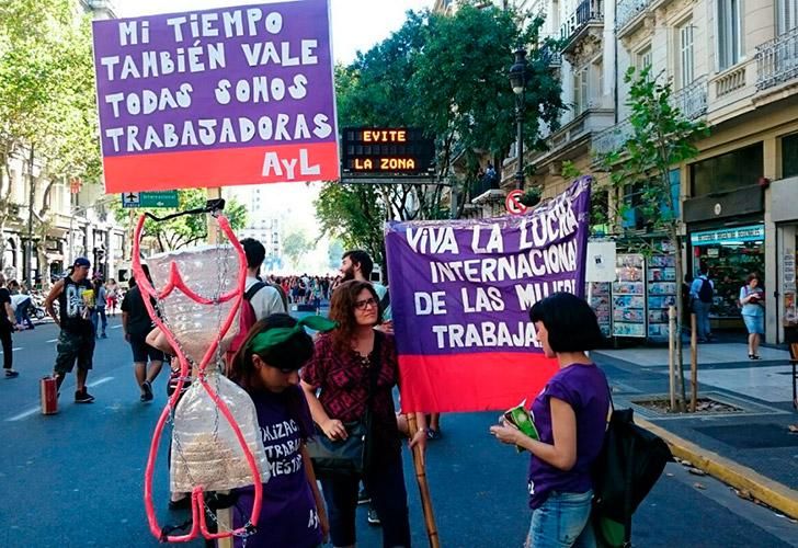 Paro por el Día Internacional de la Mujer