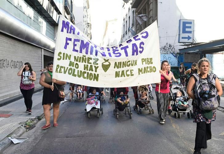 Buena parte de los reclamos del 8M se dirigen al Congreso argentino.