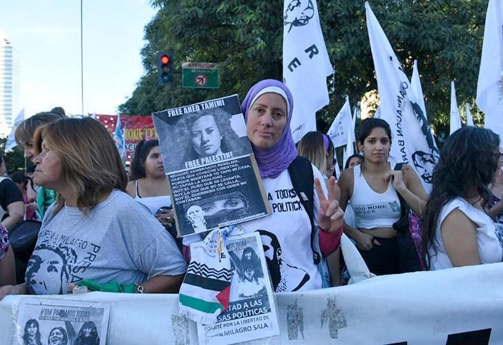 Buena parte de los reclamos del 8M se dirigen al Congreso argentino.