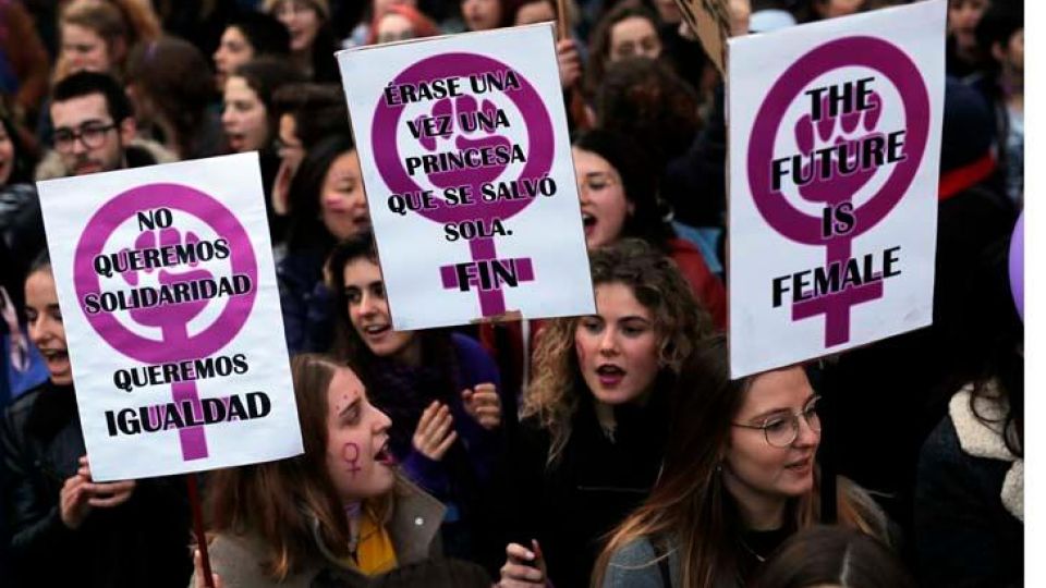Festejos por el dia internacional de la mujer