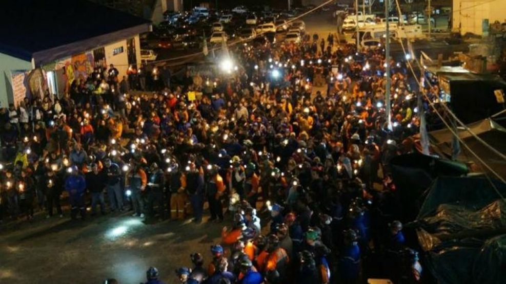Rio Turbio protestas mineros_20180309