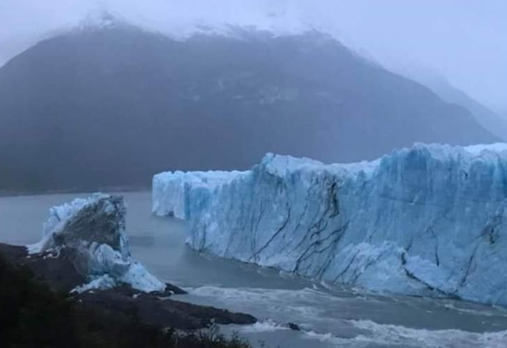 El Perito Moreno se rompió de noche por segundo año consecutivo