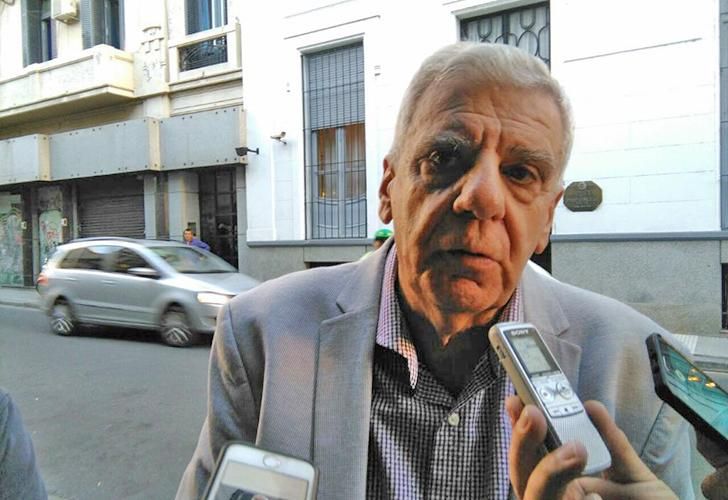 José Luis Lingeri, del Sindicato Gran Buenos Aires de Trabajadores de Obras Sanitarias (SGBATOS), otro de los asistentes al encuentro.