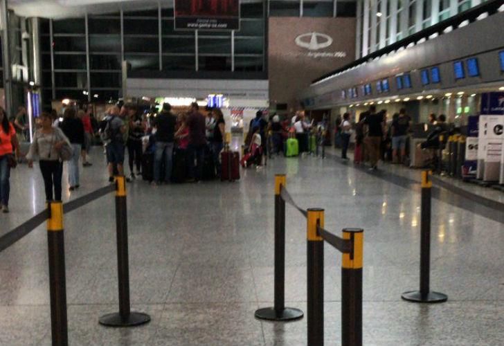 Aeropuerto Pajas Blancas, en Córdoba. 