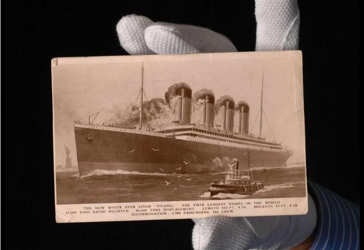 La carta que escribió David Blair al ser despedido de la tripulación del Titanic.