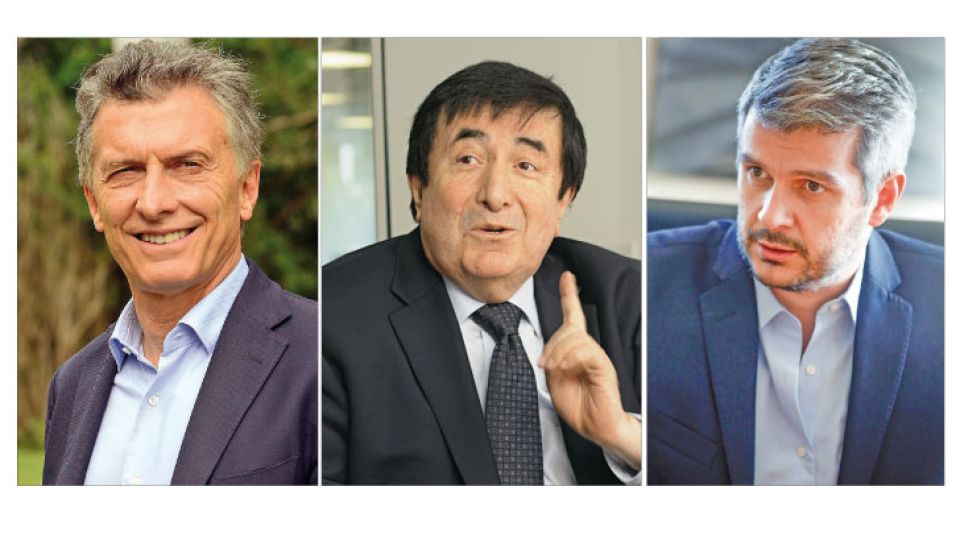 Macri, Duran Barba y Peña, los padres del modelo al que eligieron llamar “gradualismo”.