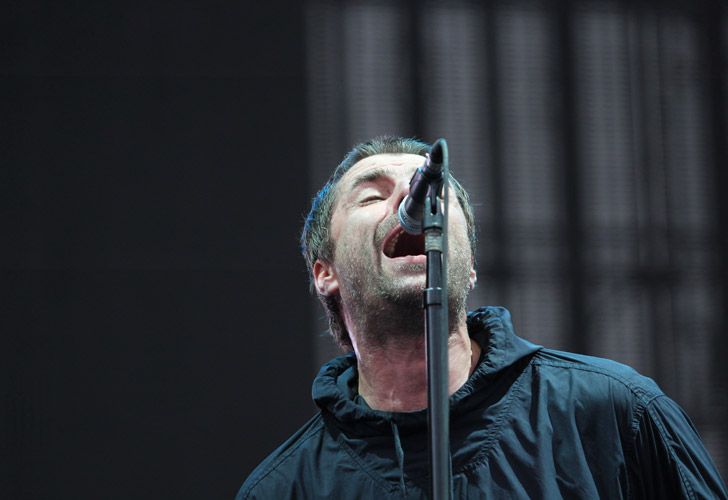 Liam Gallagher en el Lollapalooza, edición 2018.