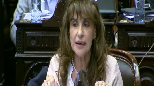 Olga Rista, diputada de la Unión Cívica Radical.