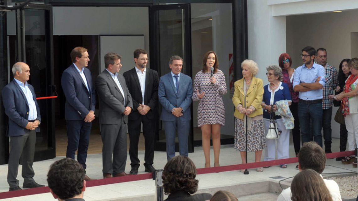 The governor of Buenos Aires province, María Eugenia Vidal, has inaugurated a new remembrance site in the former Police Station No. 5 of La Plata, a former clandestine detention centre.