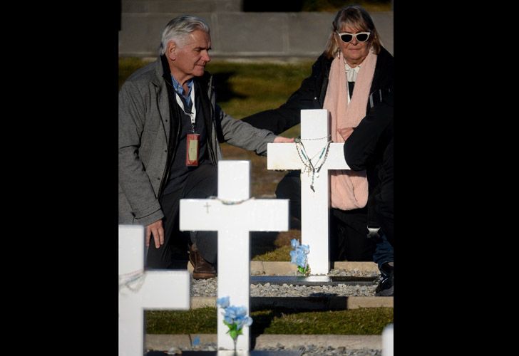 Homenaje a los soldados caídos en la guerra de Malvinas enterrados como NN, "solo reconocidos por Dios"