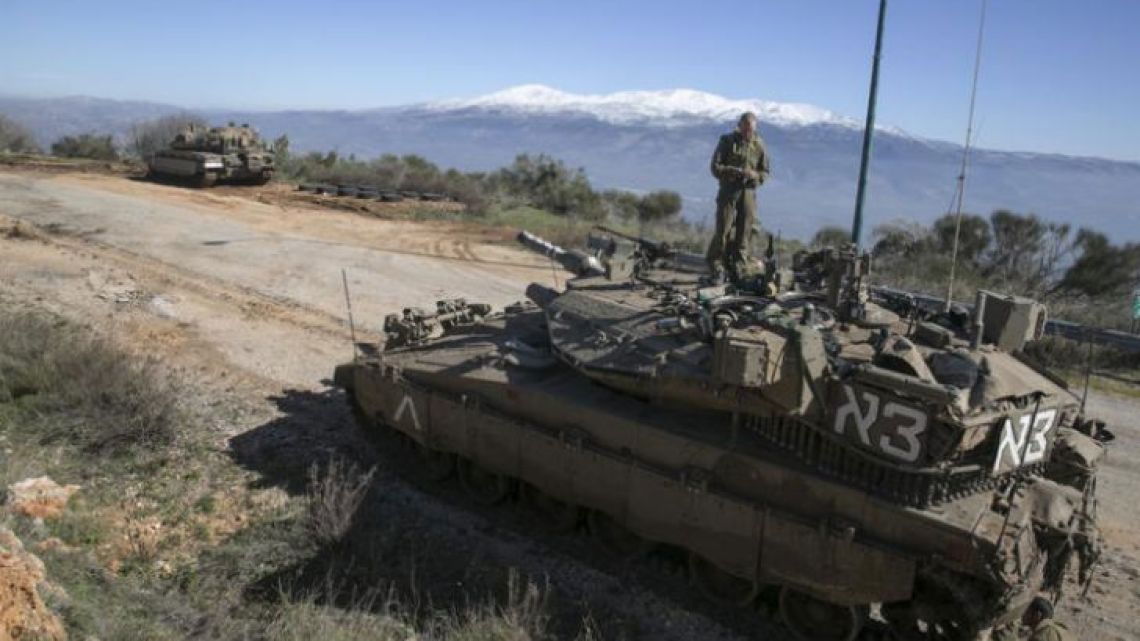 Tensión En La Frontera De Líbano E Israel Perfil 0877