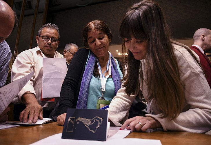 Viaje de los familiares de los caídos en las islas Malvinas.