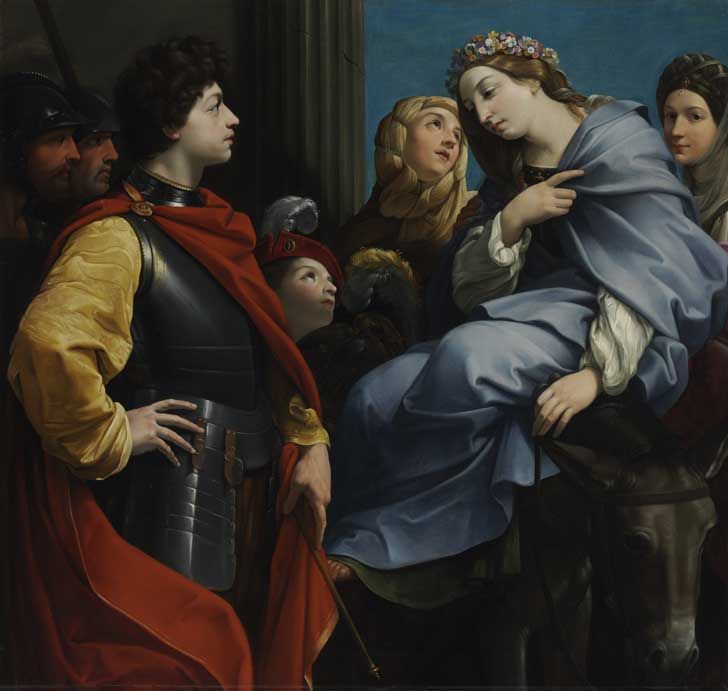 Guido Reni: David y Abigaíl. 