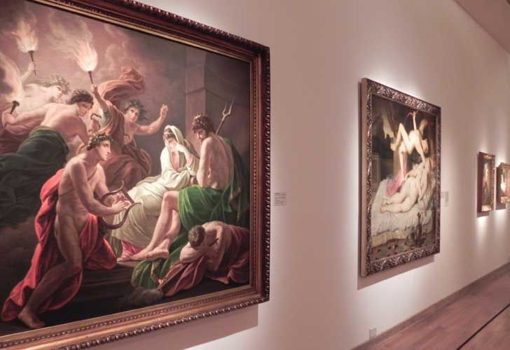 Exposición de obras de la colección del Museo de Bellas Artes de Budapest en el Museo Nacional de Bellas Artes.