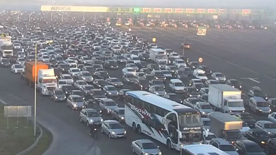 colapso autopista bs as - la plata_20180329