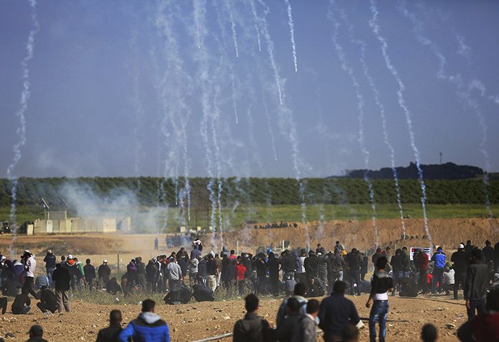 Bombardeos en la franja de Gaza