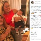 Diego Maradona,Rocio Oliva, Diego Matias (2)
