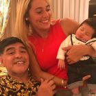 Diego Maradona,Rocio Oliva, Diego Matias