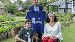 Macri, Michetti y Santino Guglieri