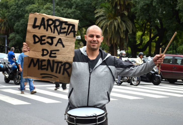 Protestas de taxistas contra Uber