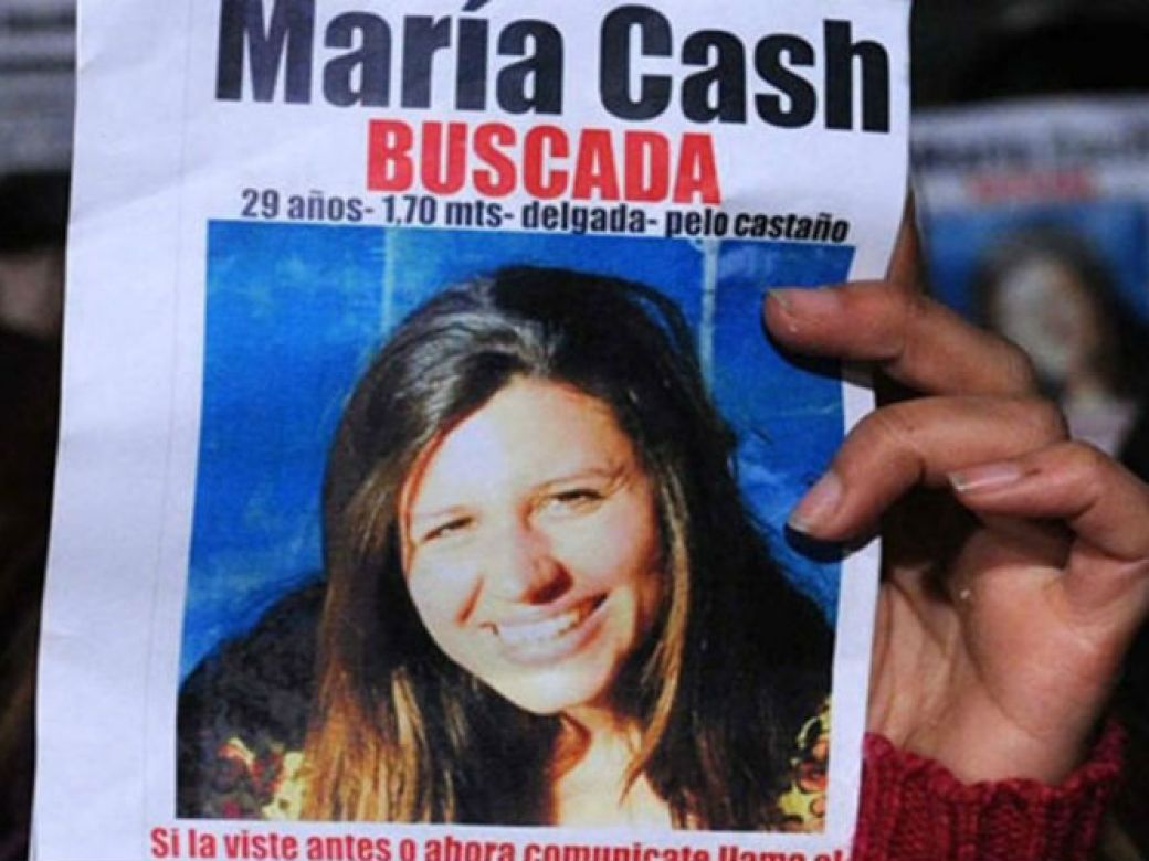 Según la testigo golpeada por su exesposo, Maria Cash estuvo con vida al menos hasta 2013 | Perfil
