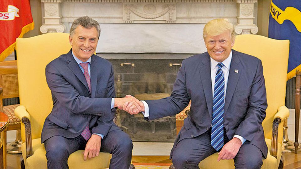 Sintonia. El presidente argentino declaró en línea con EE.UU.