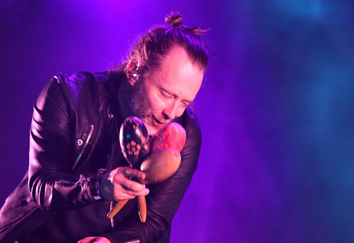 Radiohead.La banda se presentó la noche del Sábado en Tecnópolis, donde asistieron mas de 36.000 personas