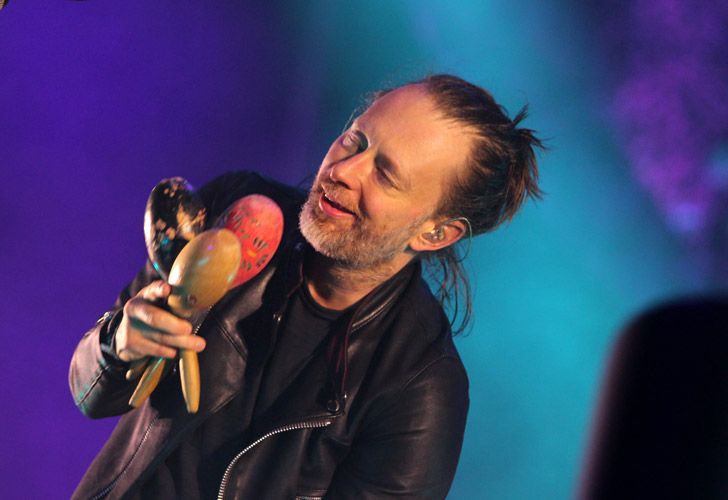 Radiohead.La banda se presentó la noche del Sábado en Tecnópolis, donde asistieron mas de 36.000 personas