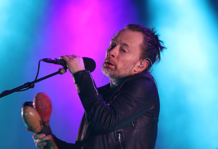 Radiohead.La banda se presentó la noche del Sábado en Tecnópolis, donde asistieron mas de 36.000 personas