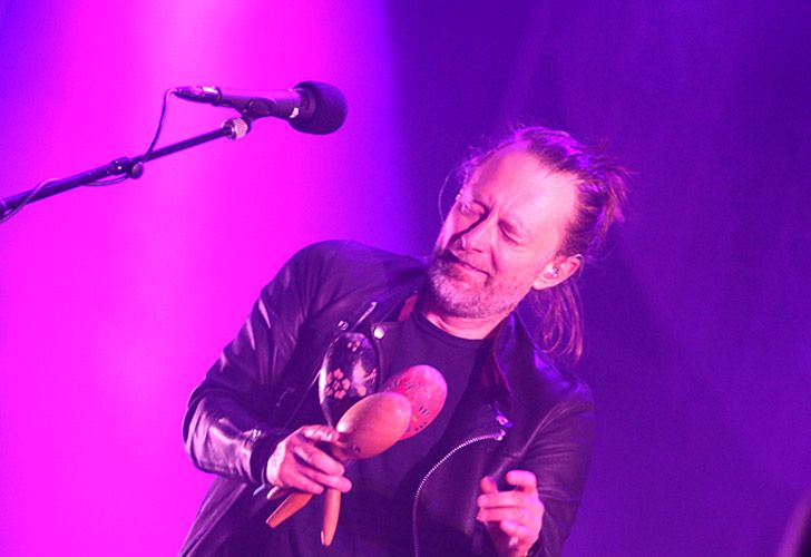 Radiohead.La banda se presentó la noche del Sábado en Tecnópolis, donde asistieron mas de 36.000 personas