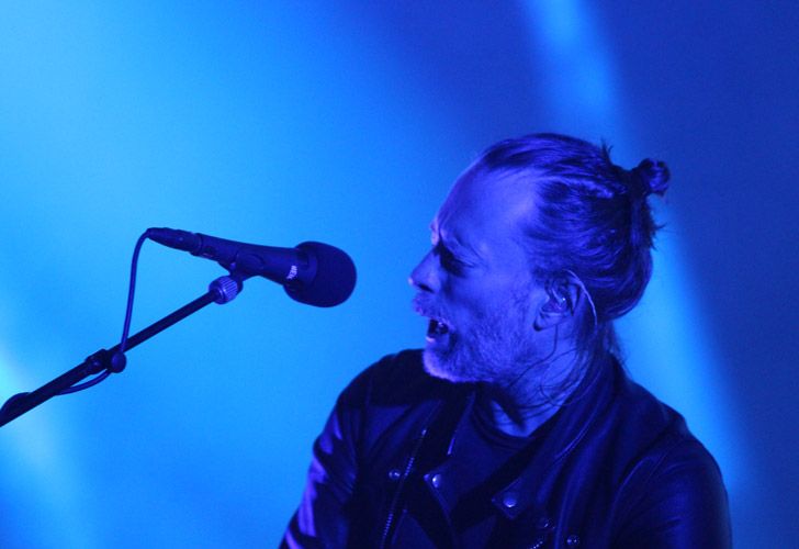 Radiohead.La banda se presentó la noche del Sábado en Tecnópolis, donde asistieron mas de 36.000 personas