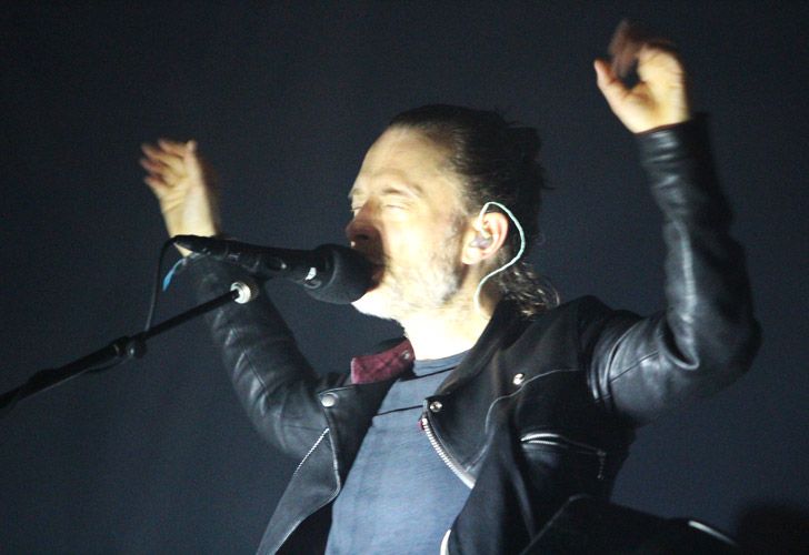 Radiohead.La banda se presentó la noche del Sábado en Tecnópolis, donde asistieron mas de 36.000 personas