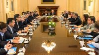 Macri en reunión de gabinete