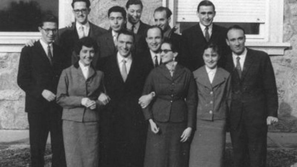 La camada de egresados de 1959 del Instituto Balseiro