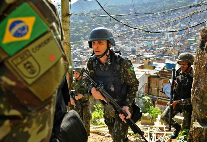 En el primer trimestre del 2018 aumento la violencia en Río de Janeiro.