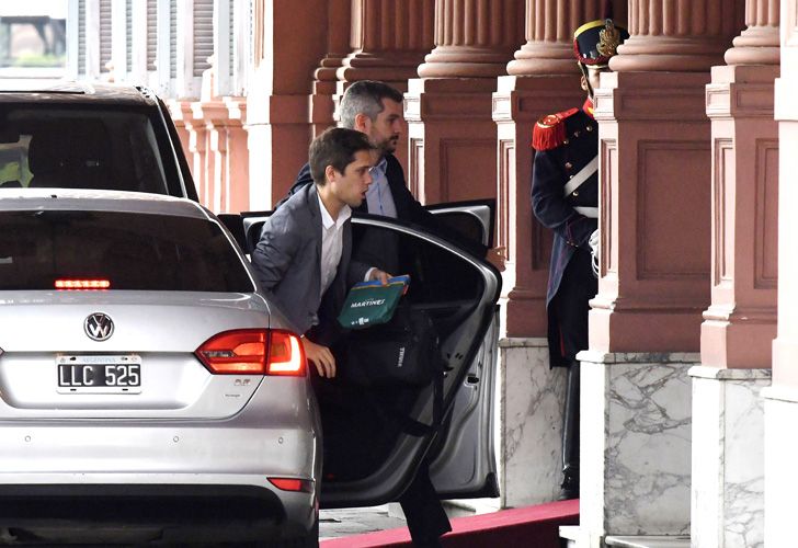 La Casa Rosada recibió a los jefes parlamentarios de Cambiemos, para tratar la suba de las tarifas.