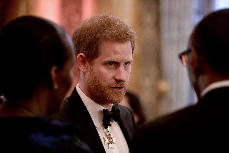 La reina Isabel II fue la anfitriona en la gala de los líderes de la Commonwealth en Londres.