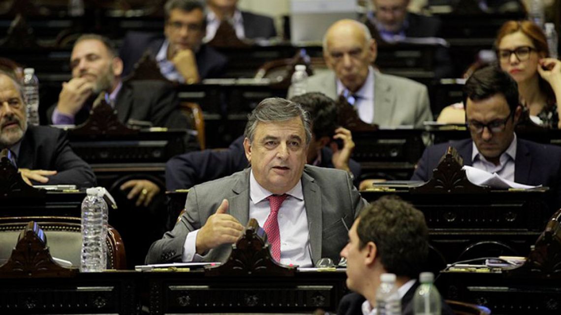 Mario Negri, Leader of the Radical Party (UCR) minority bloc in the Lower House.