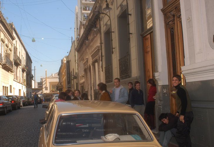 La Universidad del Cine, donde Florencia Macri fue raptada. 