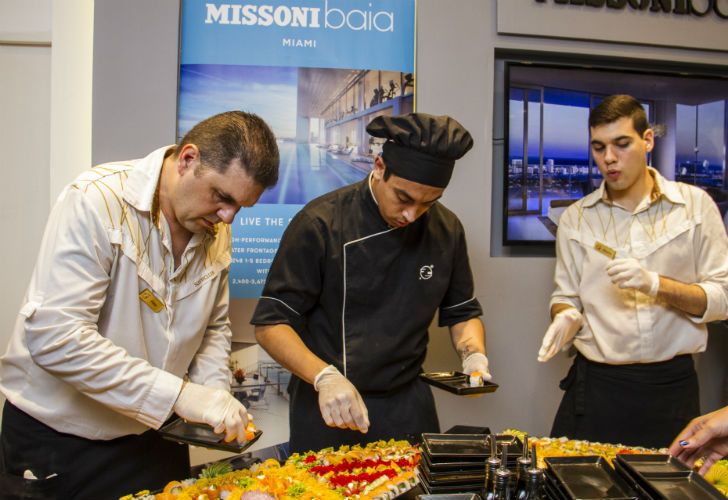 El catering del encuentro estuvo a cargo de Sushi Club.