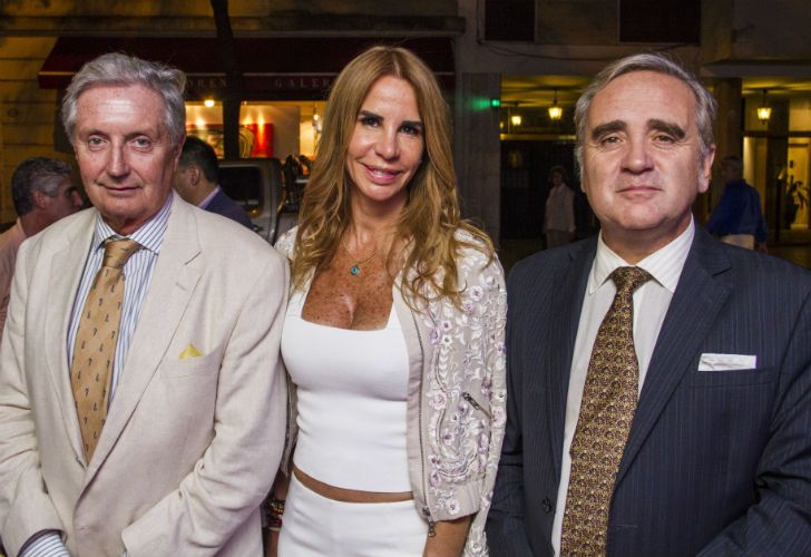 Cristian Cartier, Sandra del Castillo y Federico Poehls.