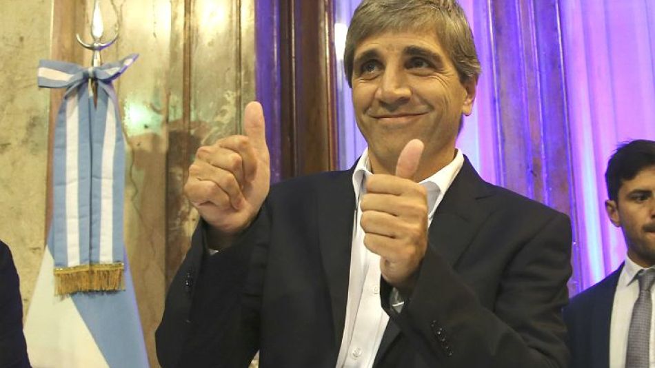 Luis Caputo, ministro de Finanzas.