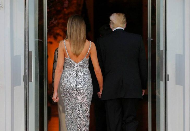 La Casa Blanca brilló en el banquete en honor al presidente francés, Emmanuel Macron.