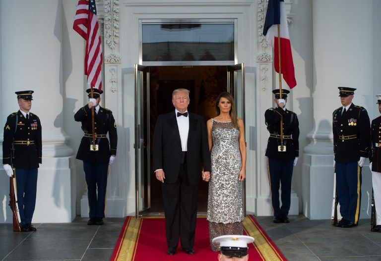 La Casa Blanca brilló en el banquete en honor al presidente francés, Emmanuel Macron.