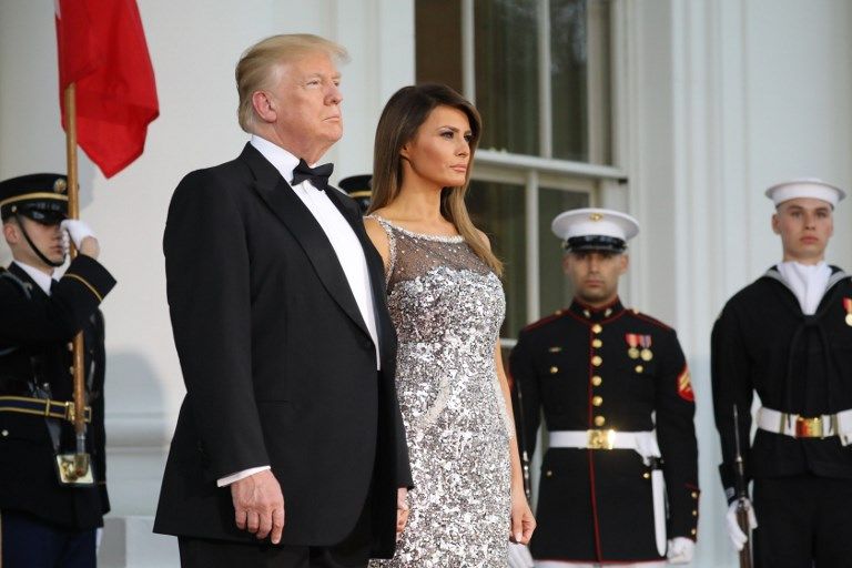 La Casa Blanca brilló en el banquete en honor al presidente francés, Emmanuel Macron.