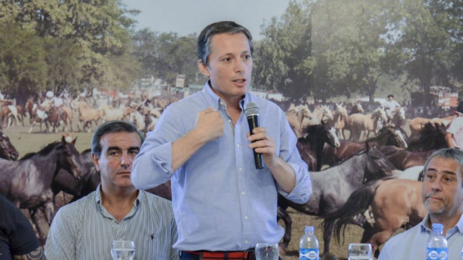 El intendente de Esteban Echeverría, Fernando Gray.